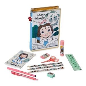 Disney Store Disney Animators' Collection Belle Zip-Up Stationery Kit